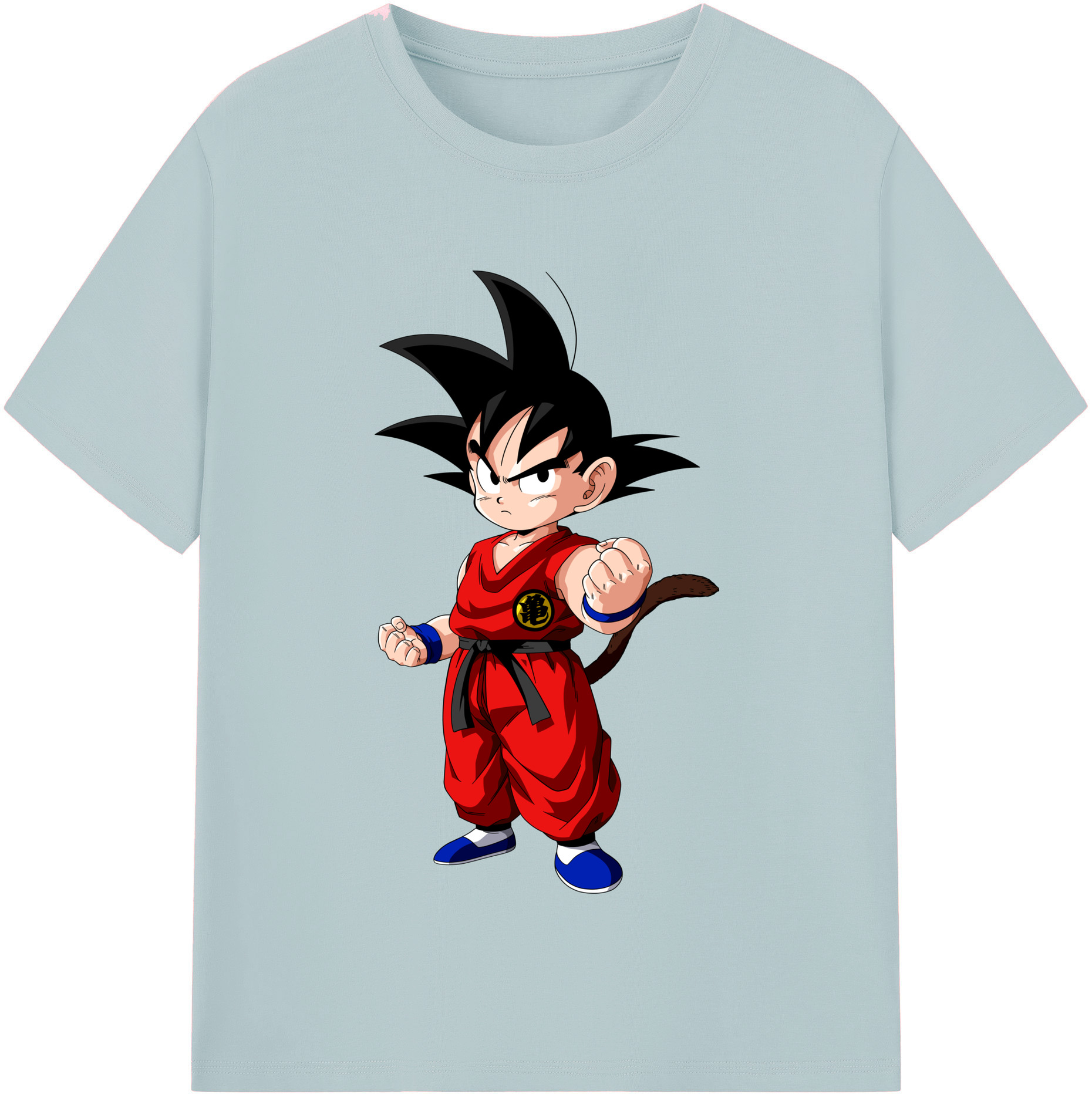 （画像用） ドラゴンボール 孫悟空（そん ごくう）Son Goku カカロット DRAGON BALL Kakarotto 綿100％半袖Tシャツ（フロントプリント）